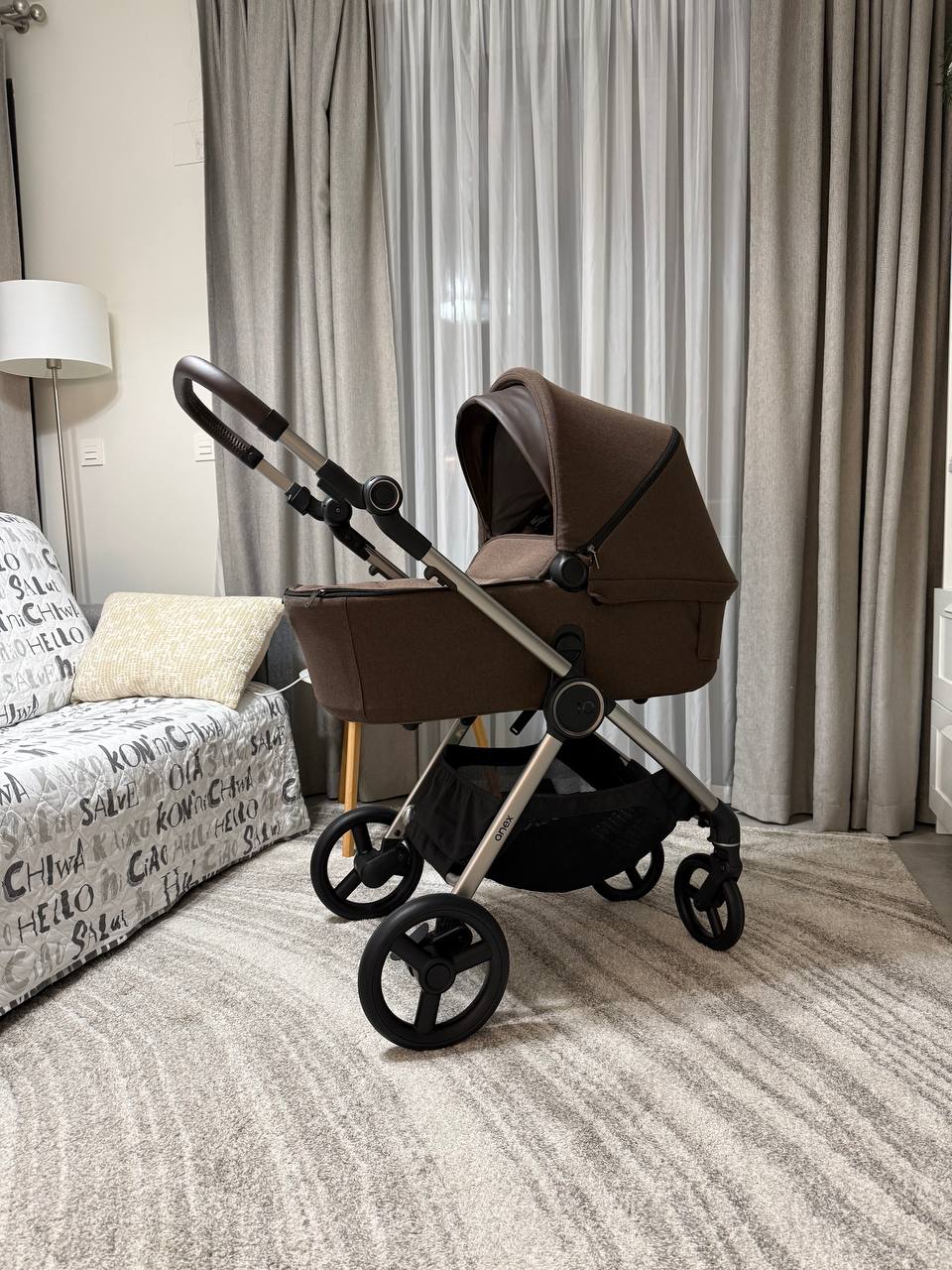 Коляска Anex IQ 3 в 1 premium колір Teddy 3