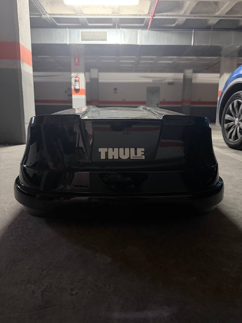 Автобокс Thule + оригинальные поперечины Thule | 380 л | С ключом