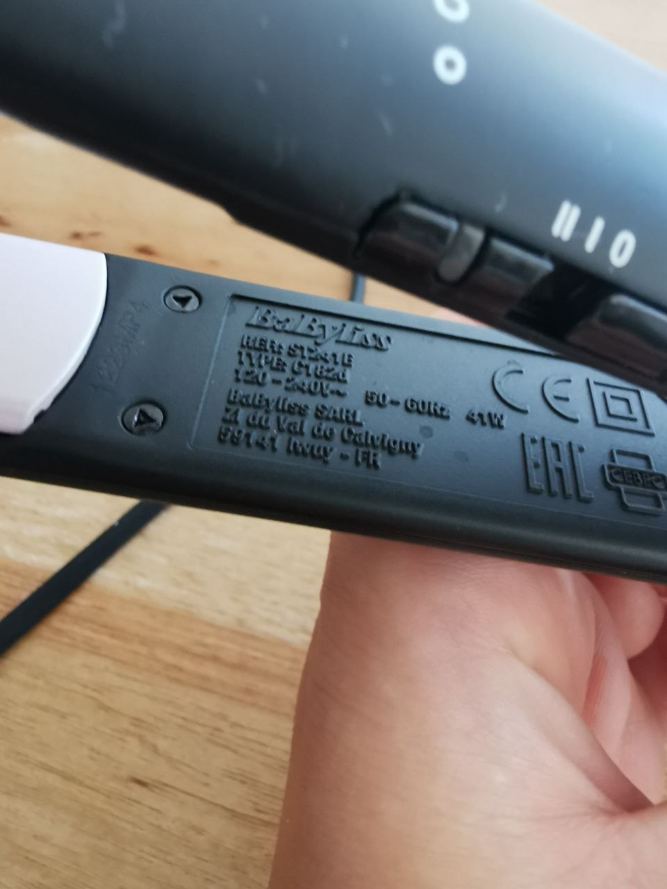 Утюжок Babyliss c182d 3
