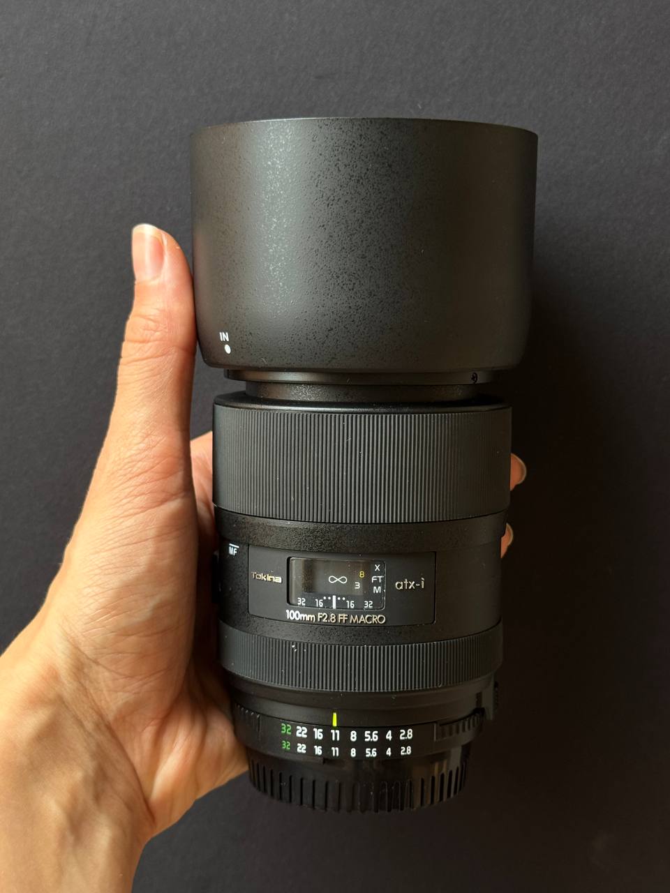 Продаю макрообъектив Tokina atx-i 100mm f/2.8 FF Macro с байонетом Nikon F.