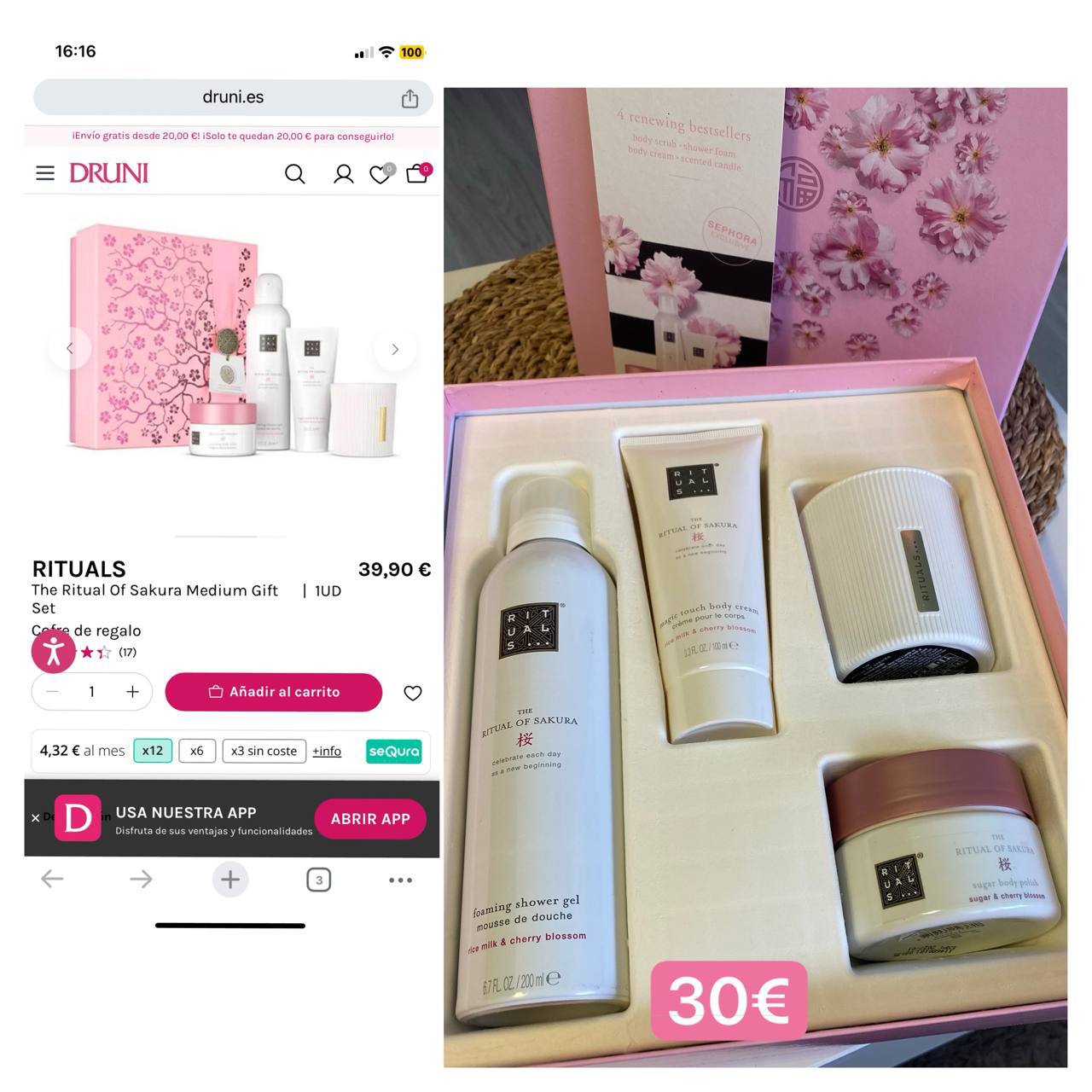 🌸 Продам подарочный набор Rituals – The Ritual of Sakura + косметичка. 2