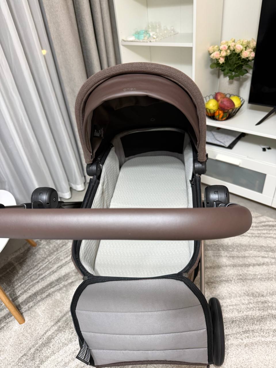 Коляска Anex IQ 3 в 1 premium колір Teddy 3
