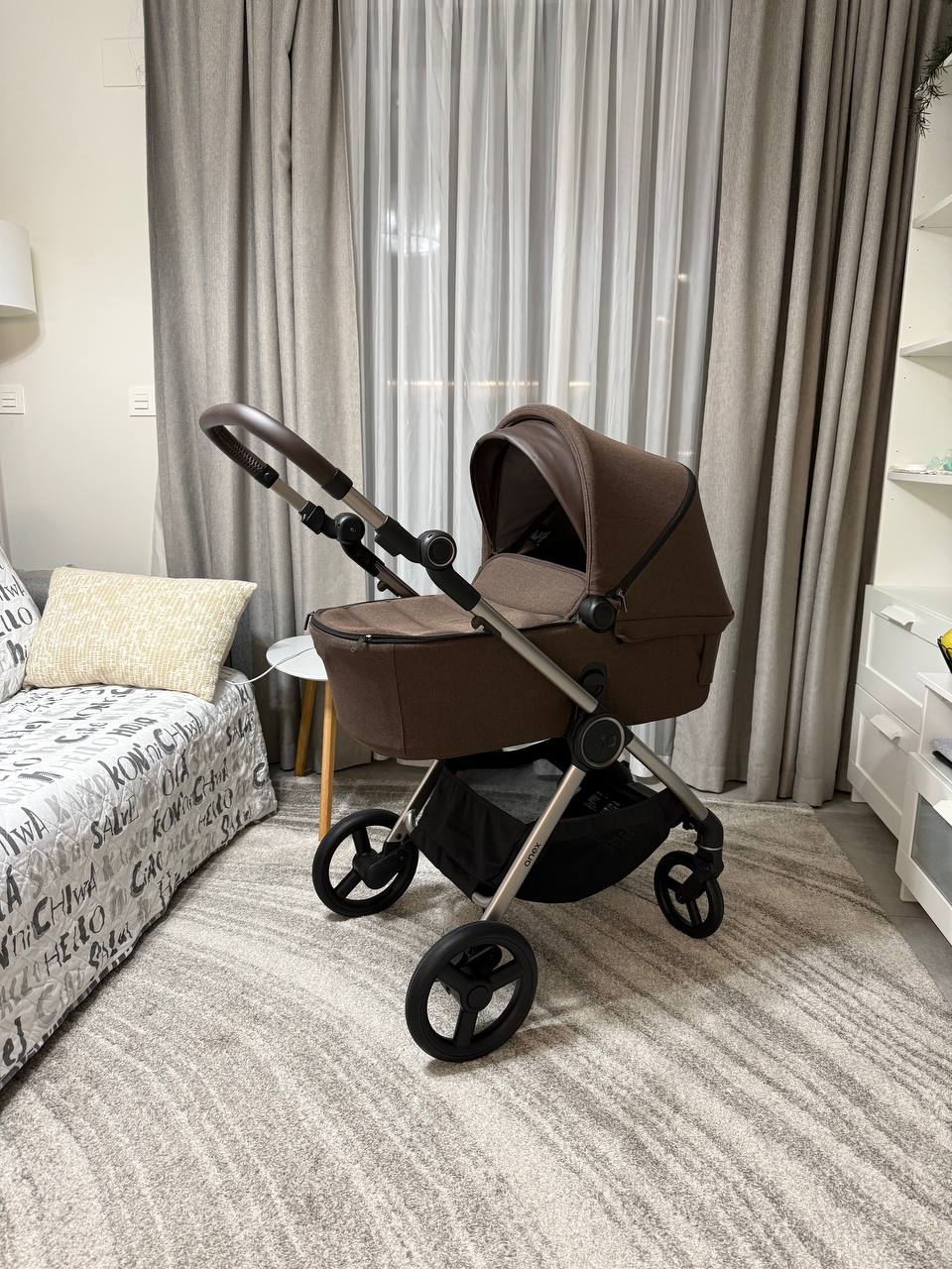 Коляска Anex IQ 3 в 1 premium колір Teddy 7