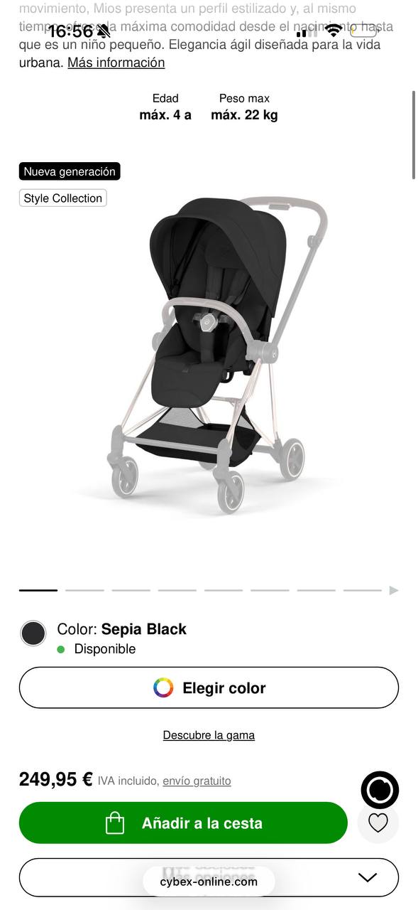 Cybex mios, есть потертости и нужно перетянуть ручку, отдам за 150 евро 9