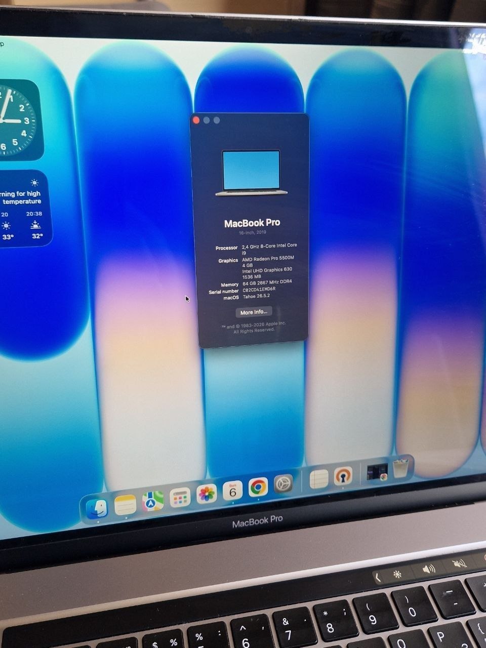 Продам MacBook Pro 16” 2019 года. 4