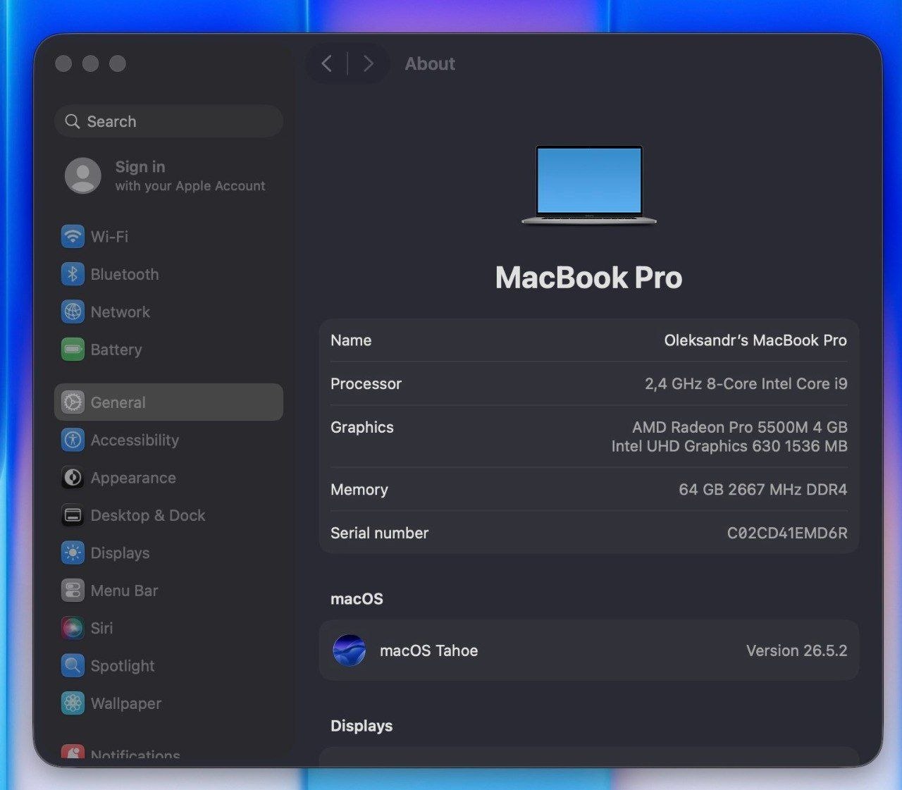 Продам MacBook Pro 16” 2019 года. 6