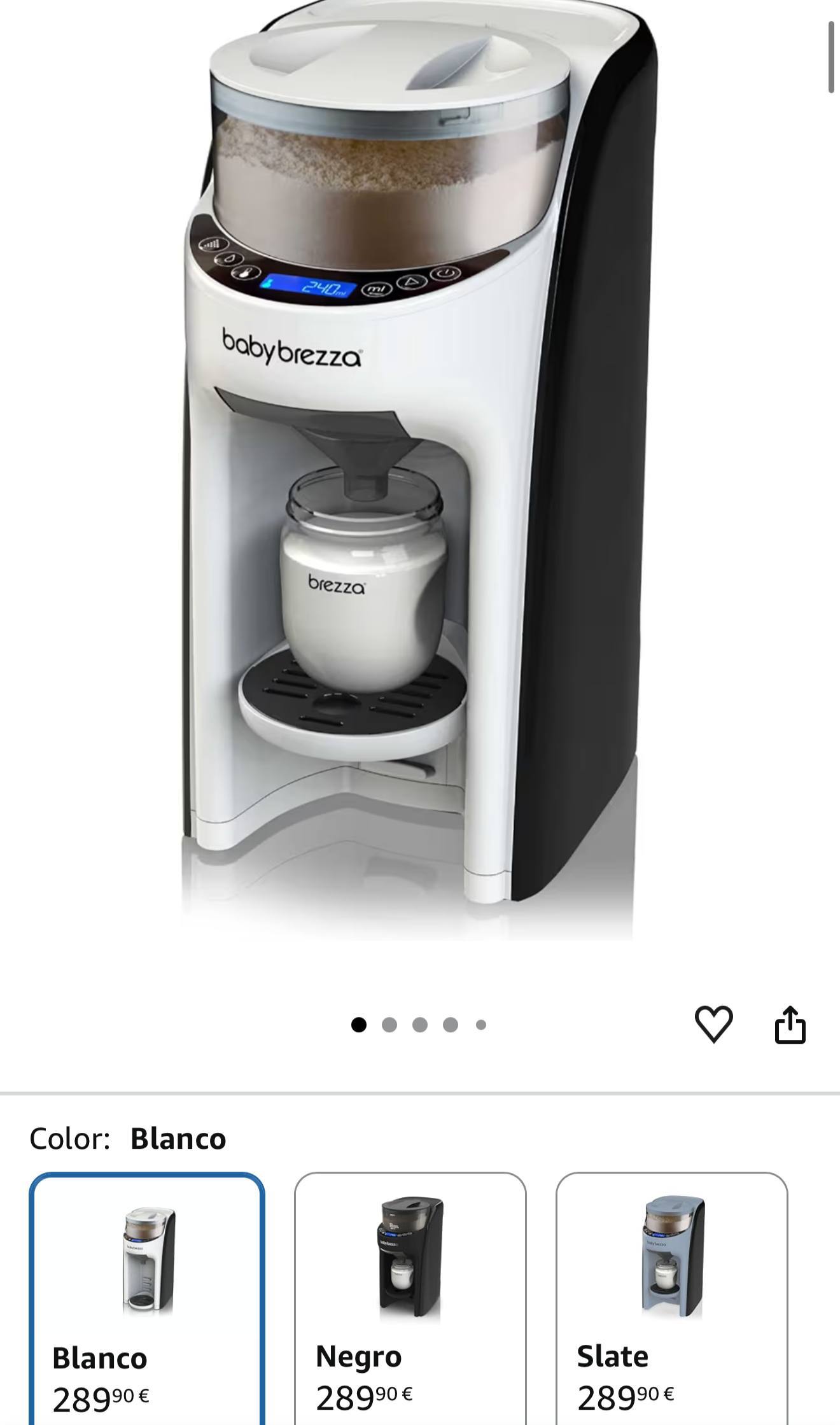 Автоматический приготовитель детской смеси  Baby Brezza