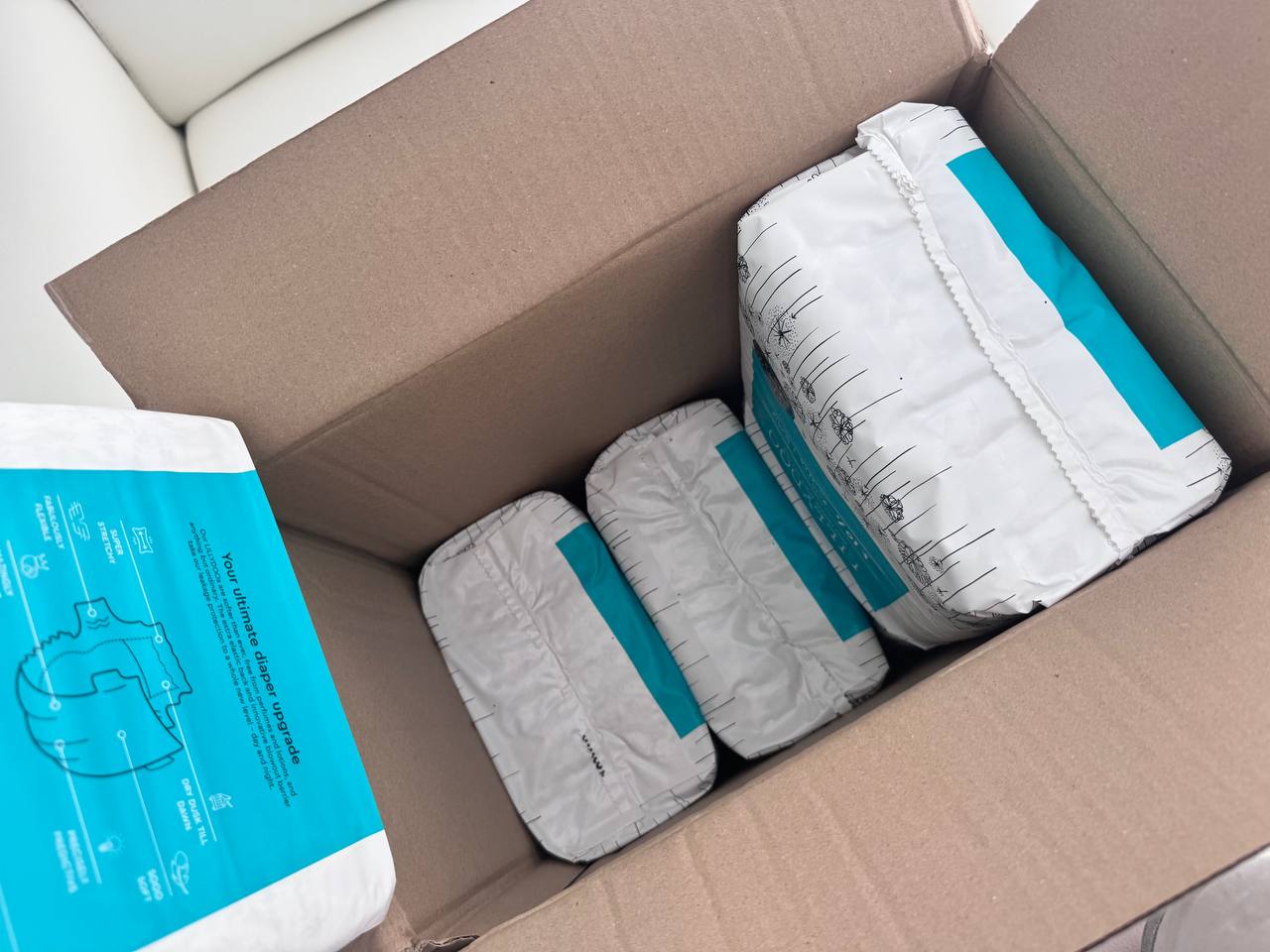 Продам 6 пачек (закрытых) памперсов lillydo. Размер 4. Итого 150 штук. 2