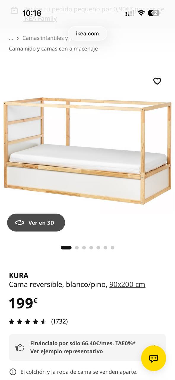 Кровать Икея 100€ самовывоз Polop
