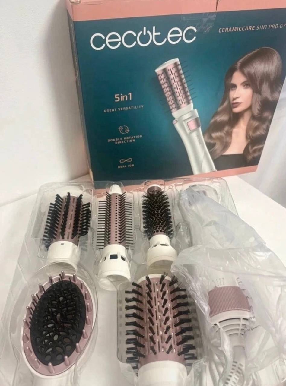 Продаю Cecotec 👱🏻‍♀️многофункциональную фен-щетку для горячей укладки. Идеально подходит для сушки