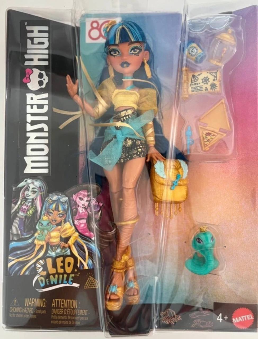 👧🏼Новая кукла Monster High Cleo, запакованная. Очень красивая кукла: шарниры все двигаются, одежда 2