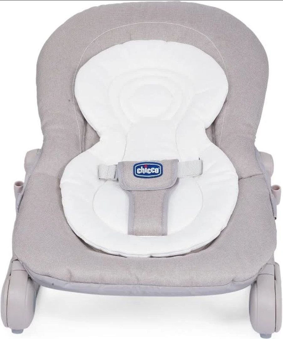 Шезлонг-качалка Chicco Hooplà 2-в-1: с рождения;