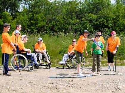 В Кузбассе прошла «Робинзонада» для людей с ограниченными возможностями здоровья