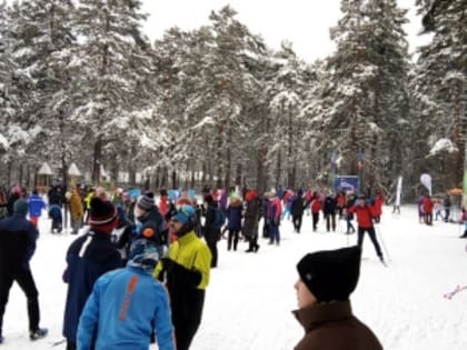 В Рудничном бору стартовало первенство Кемерова по лыжным гонкам для детей и подростков «Рождественский кубок»