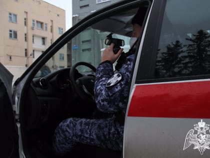 Девять человек разыскали росгвардейцы в новогодние праздники