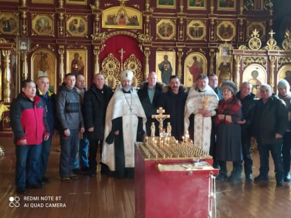 В г. Таштаголе совершили панихиду по погибшим воинам