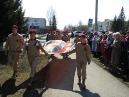 В Тяжинском  округе стартовала акция «Георгиевская ленточка»