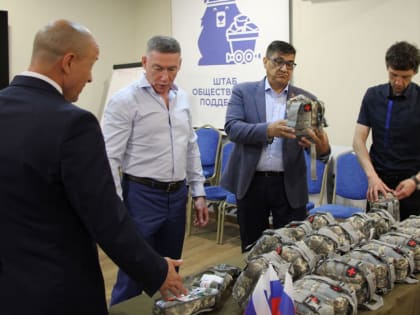 Кузбасские единороссы передали тактические аптечки участникам СВО