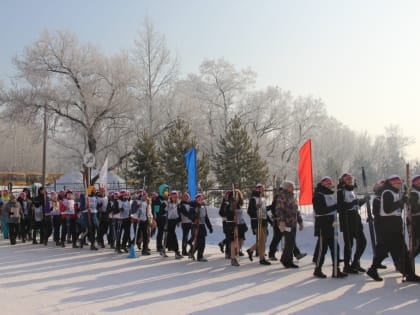 Лыжня объединила детей и взрослых
