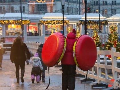 В Кузбассе ребенок попал под снежную лавину, катаясь на тюбинге