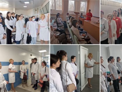 Экскурсия выпускников в ГАУЗ "Кемеровская городская клиническая поликлиника № 5 имени Л.И.Темерхановой"