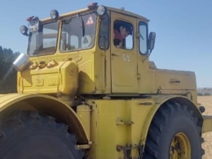 Ребята из Тяжинского агропромышленного техникума участвуют в посевной-2023