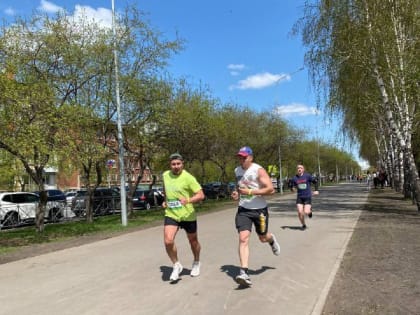 Спортивная атмосфера: в Кемерове состоялся «Зеленый марафон»