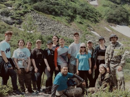 В горах Кузнецкого Алатау состоялся молодежный поход