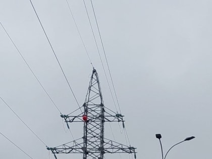 Реконструкция воздушной линии в Кемеровском районе завершена