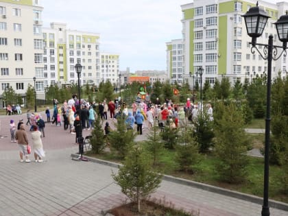 В честь международного Дня соседей прошёл большой праздник в ж. р. Лесная Поляна