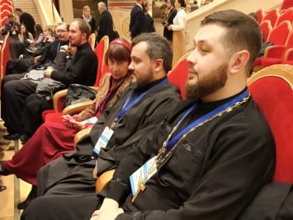 Руководитель отдела по взаимодействию со СМИ Новокузнецкой епархии принял участие во встрече с Патриархом на фестивале «Вера и слово»