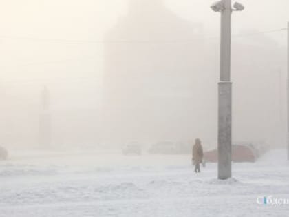 До -39: ночью в Кузбасс пришли холодные воздушные массы из Якутии