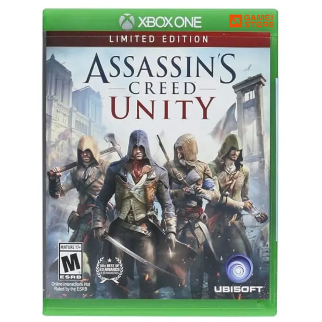 Assassin's Creed Unity Xbox One used game cover, AC Unity Xbox One, Best Open World Games Xbox One