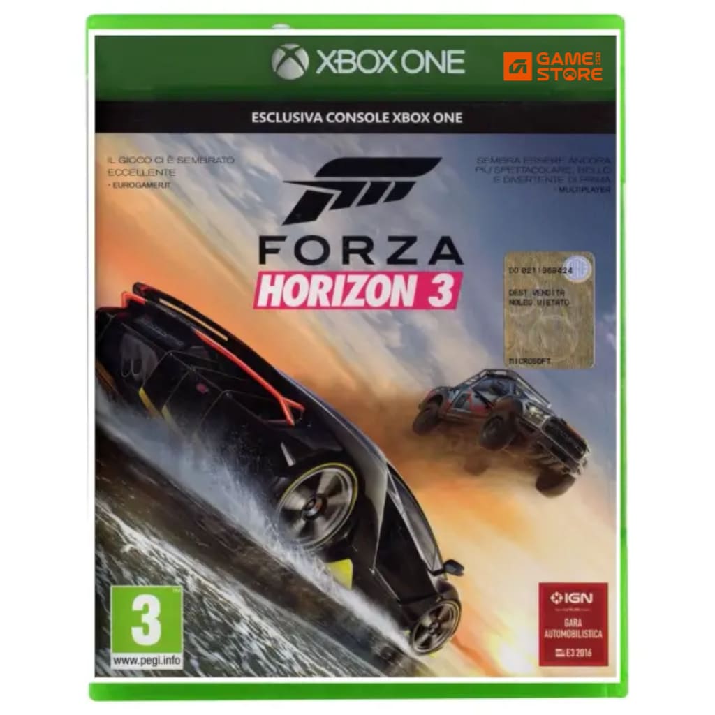 Forza Horizon 3 Xbox One used game cover – Best Racing Games Xbox One