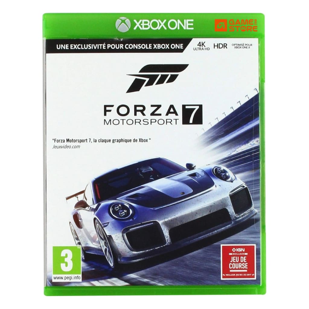 Forza Motorsport 7 Xbox One game case – best racing car game Xbox One