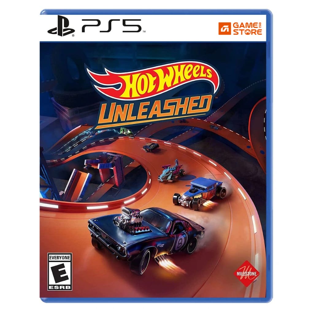 Hot Wheels Unleashed PS5 game box front cover