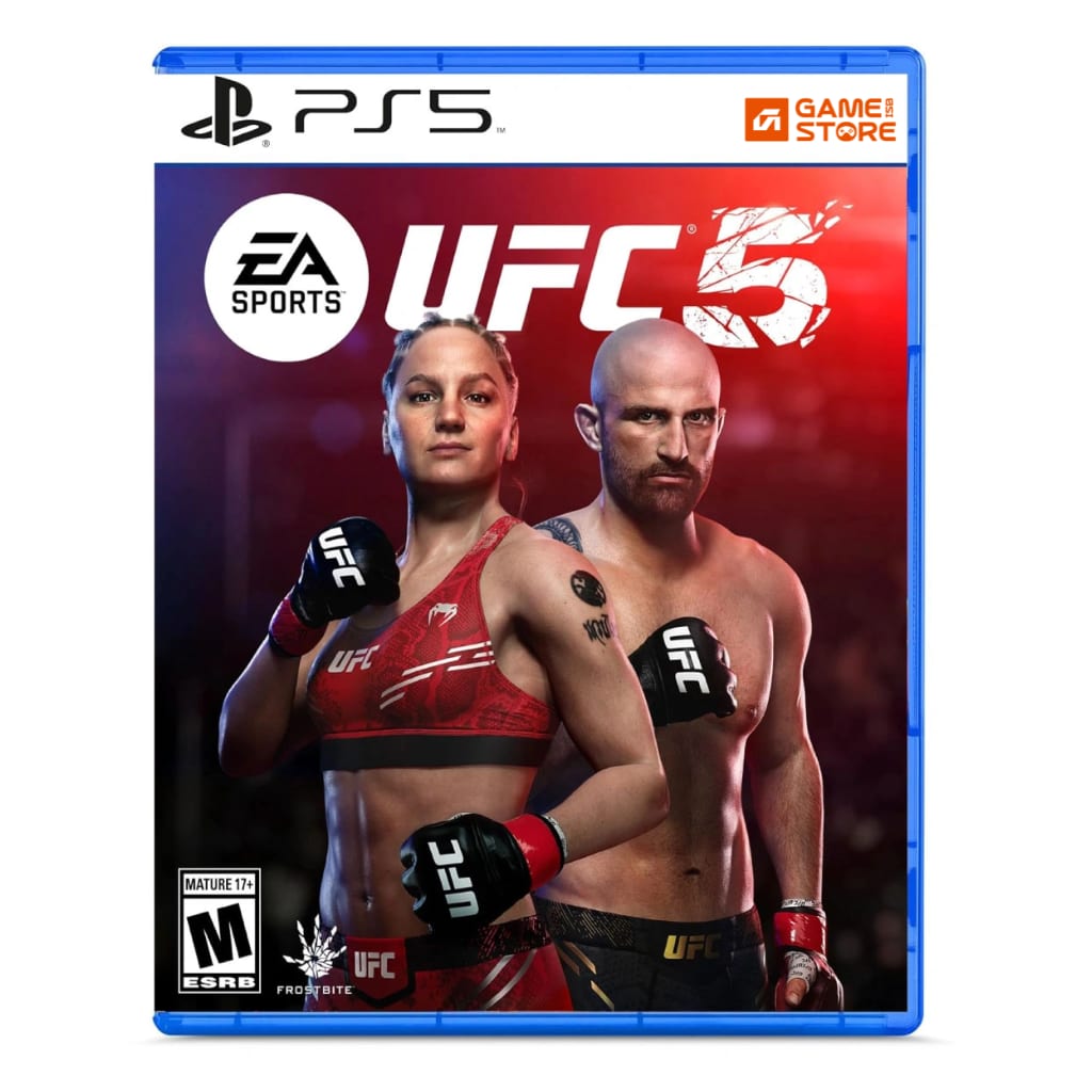 EA Sports UFC 5 PS5 game cover – MMA fighting game for PlayStation 5