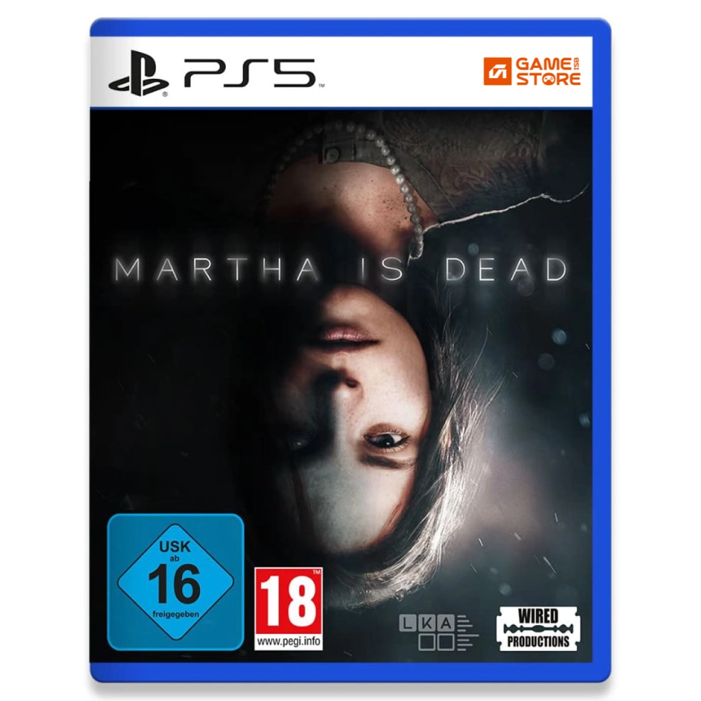Martha Is Dead PS5 game cover – psychological horror game for PlayStation 5