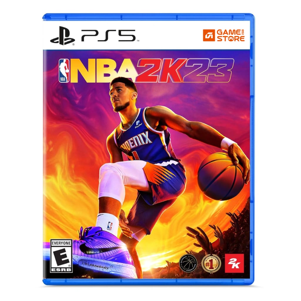 NBA 2K23 PS5 game cover – basketball simulation game for PlayStation 5 featuring Michael Jordan