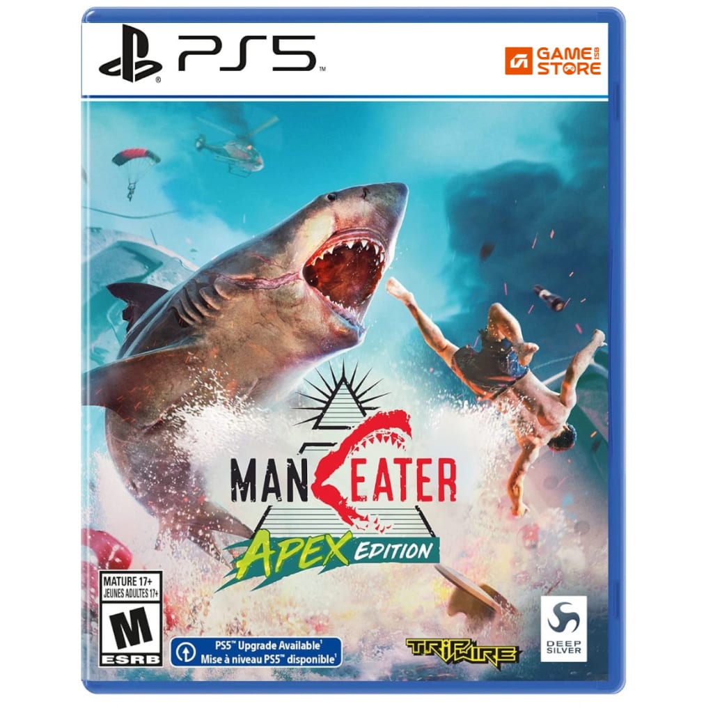 Maneater PS5 Shark RPG Game Cover Pakistan