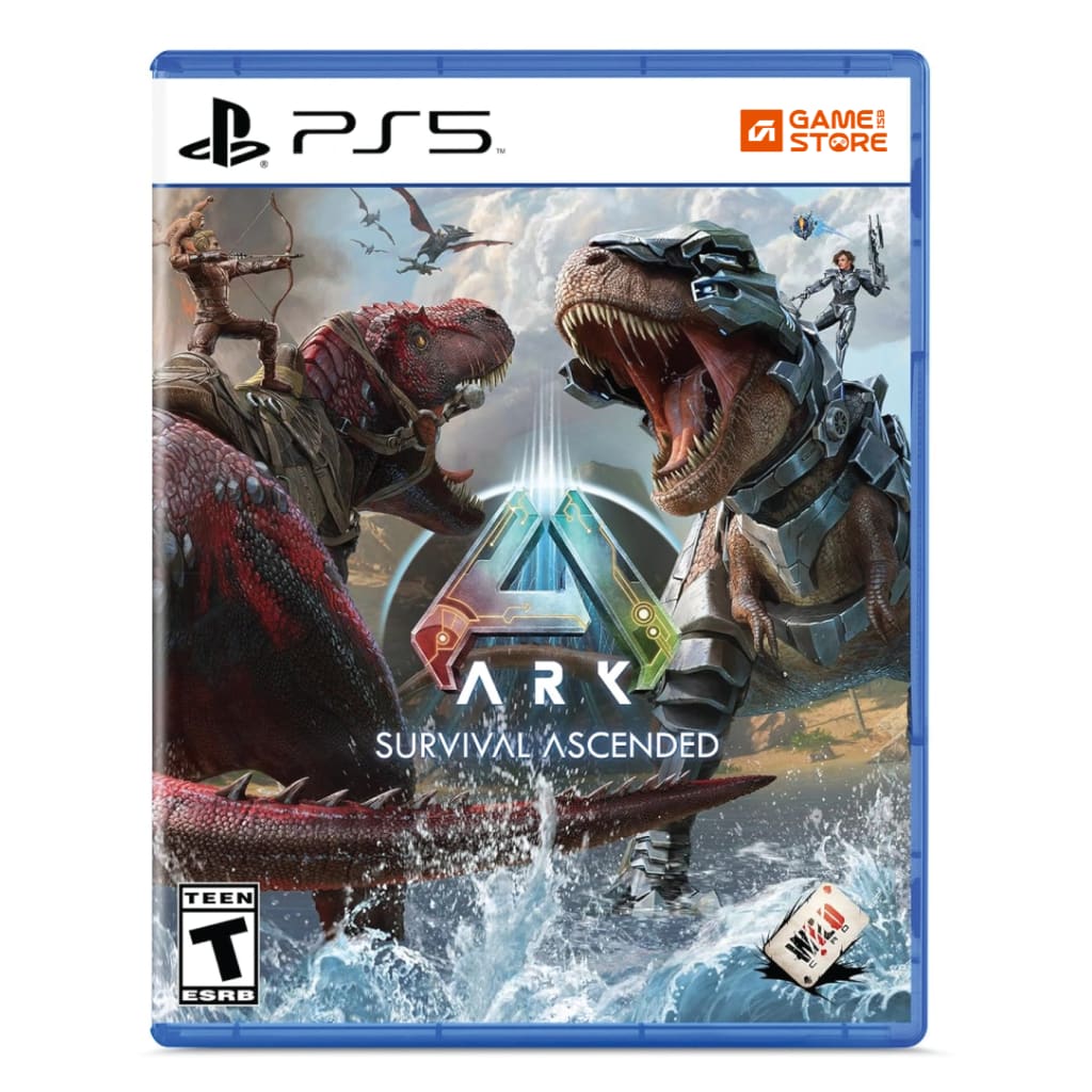 ARK Survival Ascended PS5 – Dinosaur Survival Game cover for Pakistan