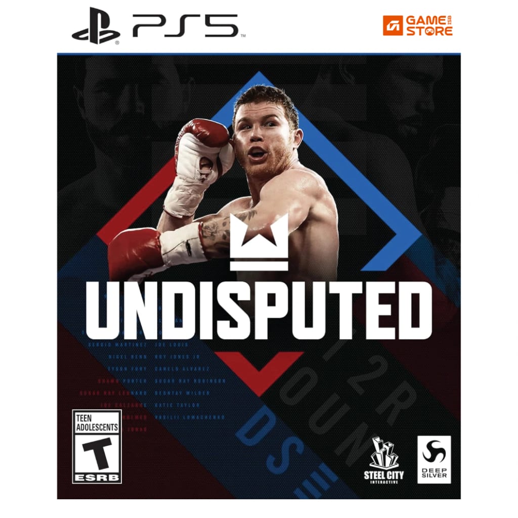 Undisputed PS5 boxing game cover showing two boxers facing off in the ring - Undisputed boxing game PS5 Pakistan