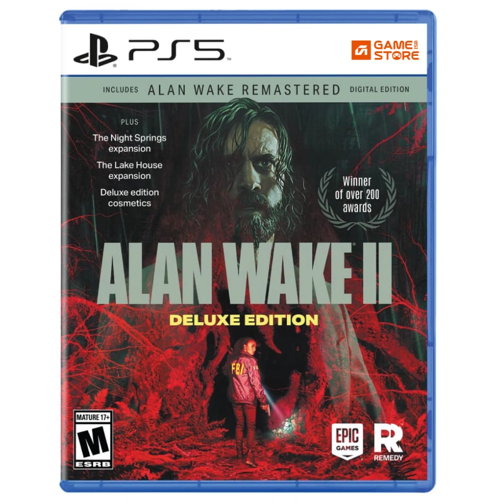 Alan Wake 2 Deluxe Edition PS5 – Horror Thriller Game Box Art for PS5 Games Pakistan
