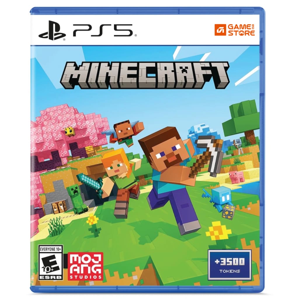 Minecraft PS5 Game – Sandbox Adventure Game Box Cover for PS5 Games Pakistan