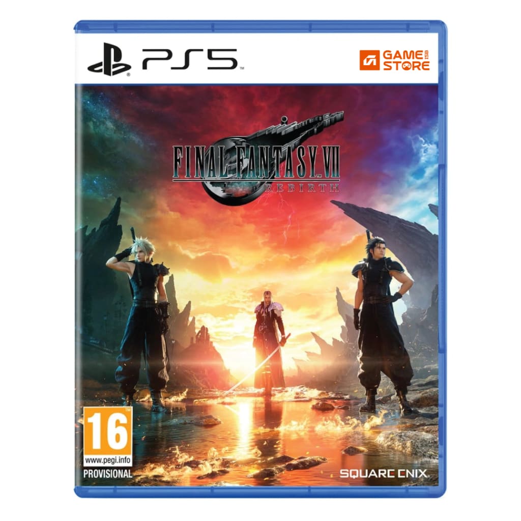 Final Fantasy VII Rebirth PS5 – FF7 Rebirth Game Box Art for Best PS5 Games Pakistan