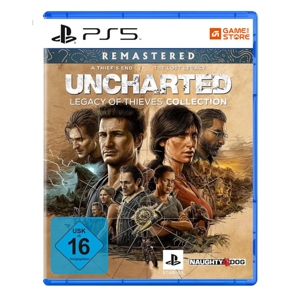Uncharted Legacy of Thieves Collection PS5 – PS5 Game Box Art for Best PS5 Games Pakistan