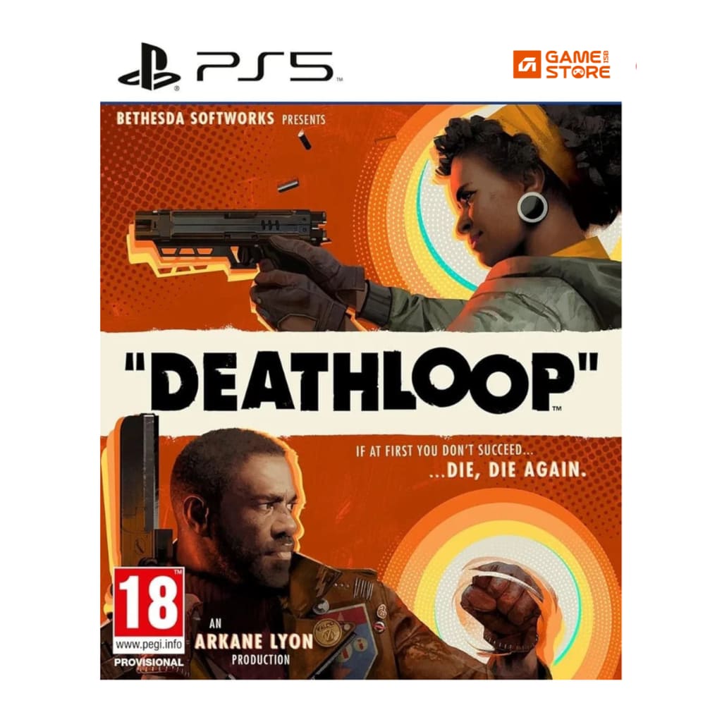 Deathloop PS5 Game – Deathloop Shooter Game Box Art for Best PS5 Games in Pakistan