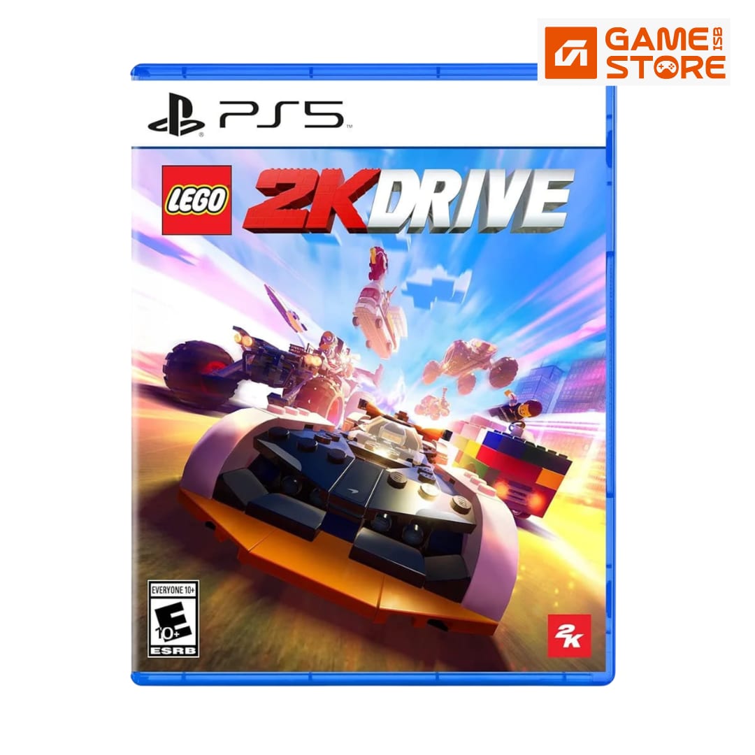 1. LEGO 2K Drive PS5 game disc cover front
