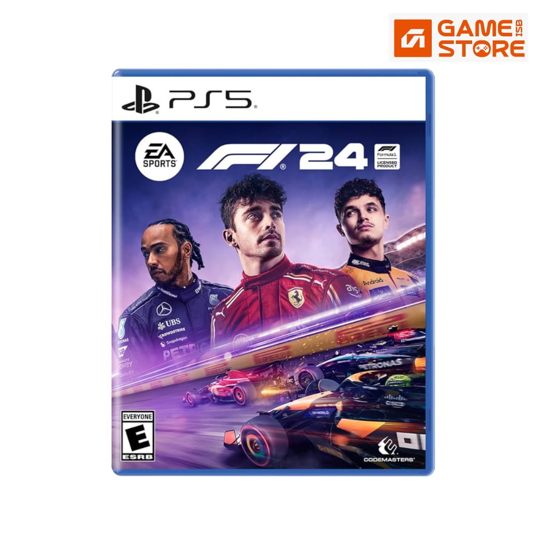 F1 24 PS5 game cover front disc case Formula 1