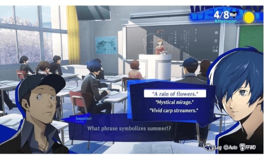 Persona 3 Reload disc PS5 used condition close up